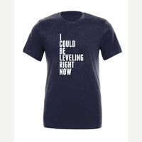 Leveling — Premium Tee / Navy
