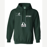 Life Goals: Internet — Hoodie / Forest Green