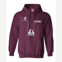 Life Goals: Internet — Hoodie / Maroon
