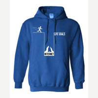 Life Goals: Internet — Hoodie / Royal