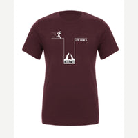 Life Goals: Internet — Premium Tee / Maroon