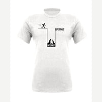 Life Goals: Internet — Premium Tee / White