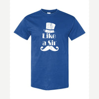 Like a Sir — Classic Tee / Royal