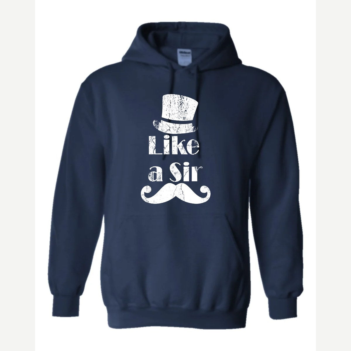 Like a Sir — Hoodie / Navy
