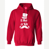 Like a Sir — Hoodie / Red