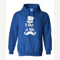 Like a Sir — Hoodie / Royal