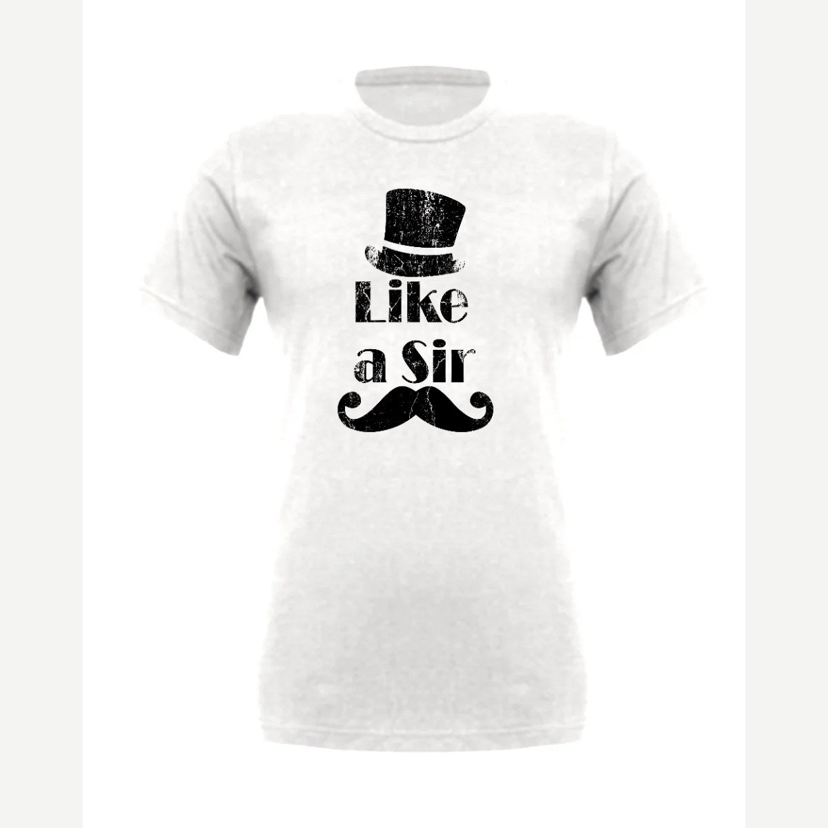 Like a Sir — Premium Tee / White
