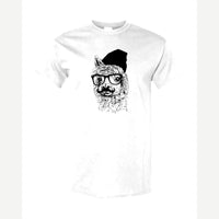 Llama Got Style (Hipster Llama) — Classic Tee / White