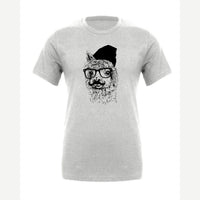Llama Got Style (Hipster Llama) — Premium Tee / Athletic Heather