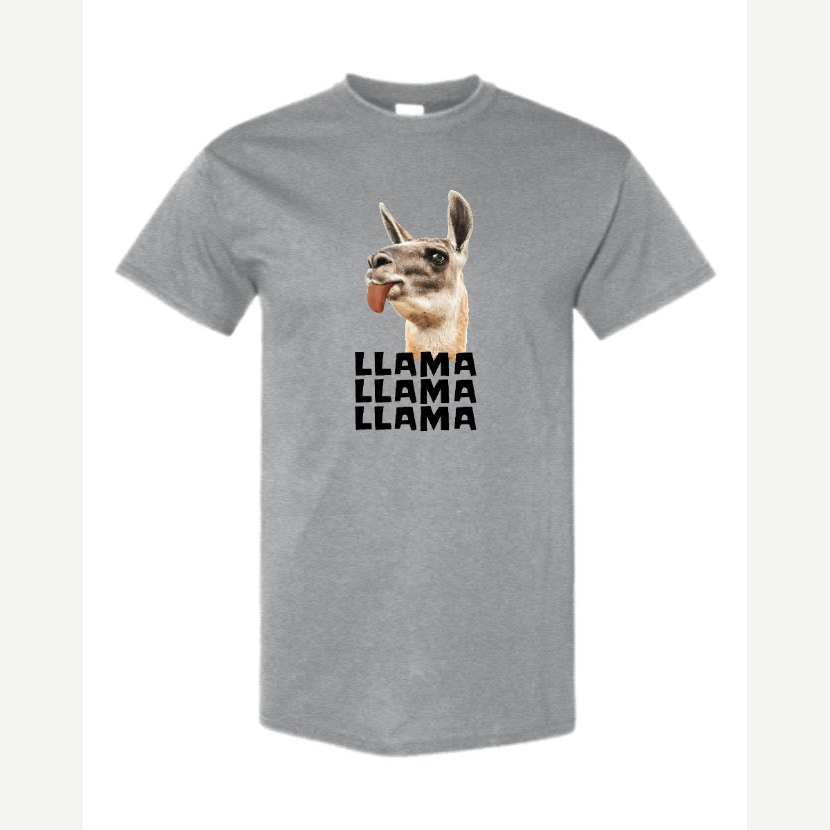 Llama Llama Llama — Classic Tee / Sport Grey