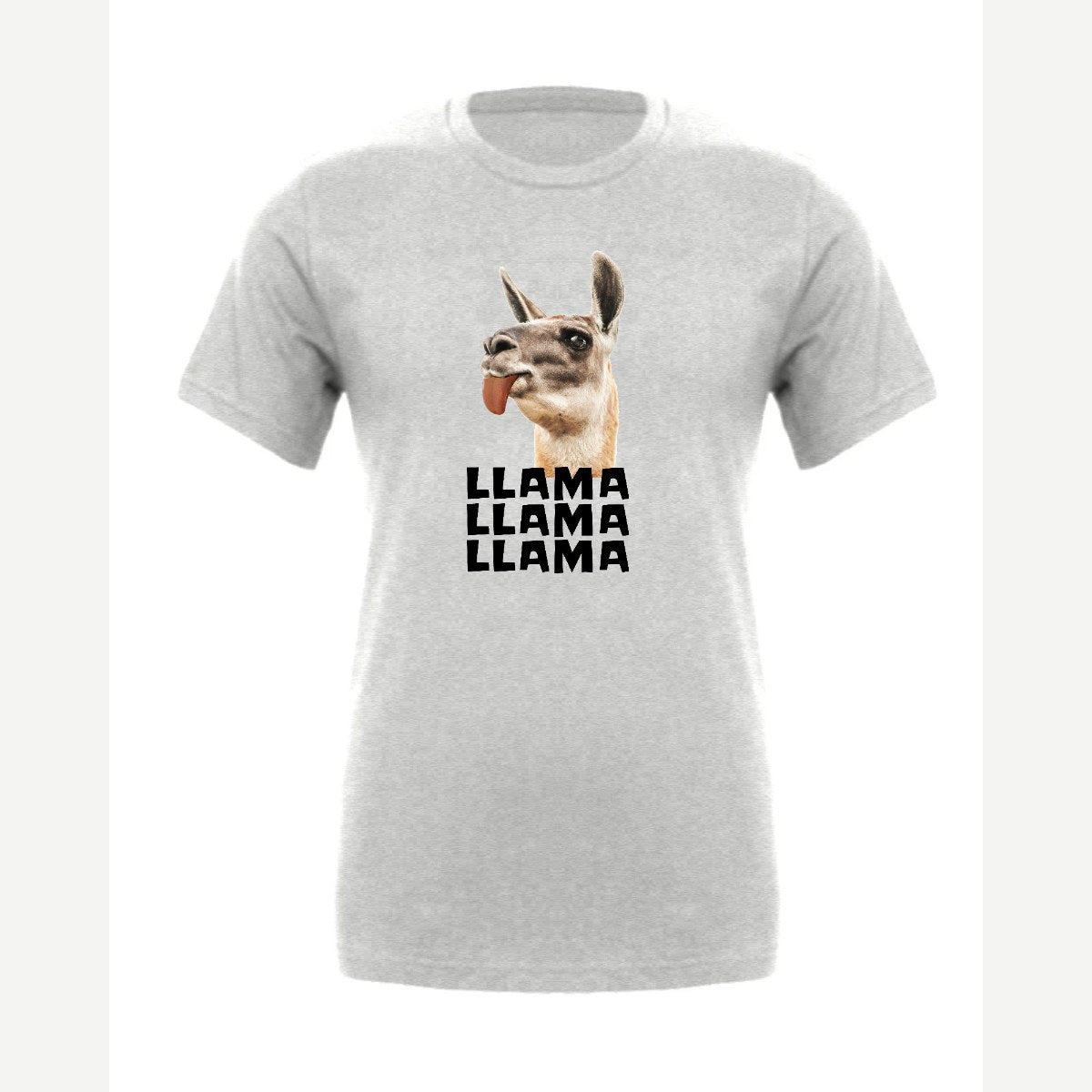 Llama Llama Llama — Premium Tee / Athletic Heather