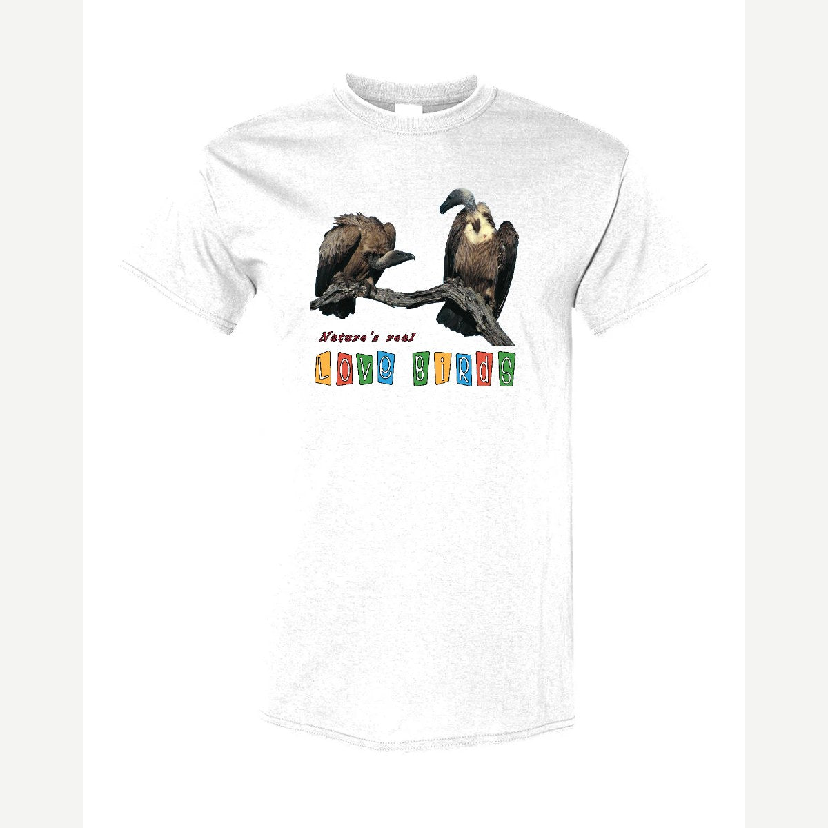 Love Birds — Classic Tee / White