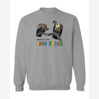 Love Birds — Crewneck Sweatshirt / Sport Grey