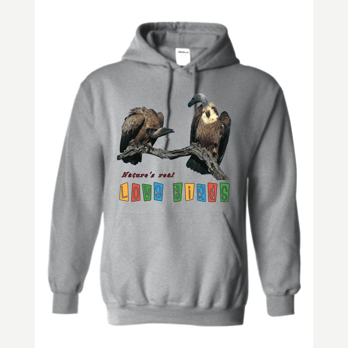 Love Birds — Hoodie / Sport Grey