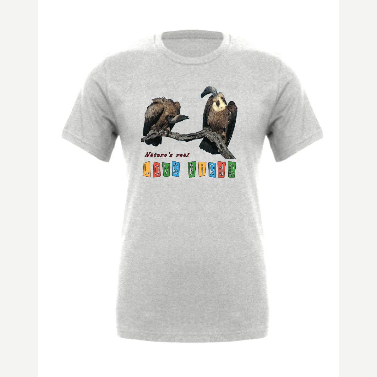 Love Birds — Premium Tee / Athletic Heather