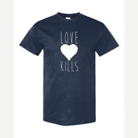 Love Kills — Classic Tee / Navy