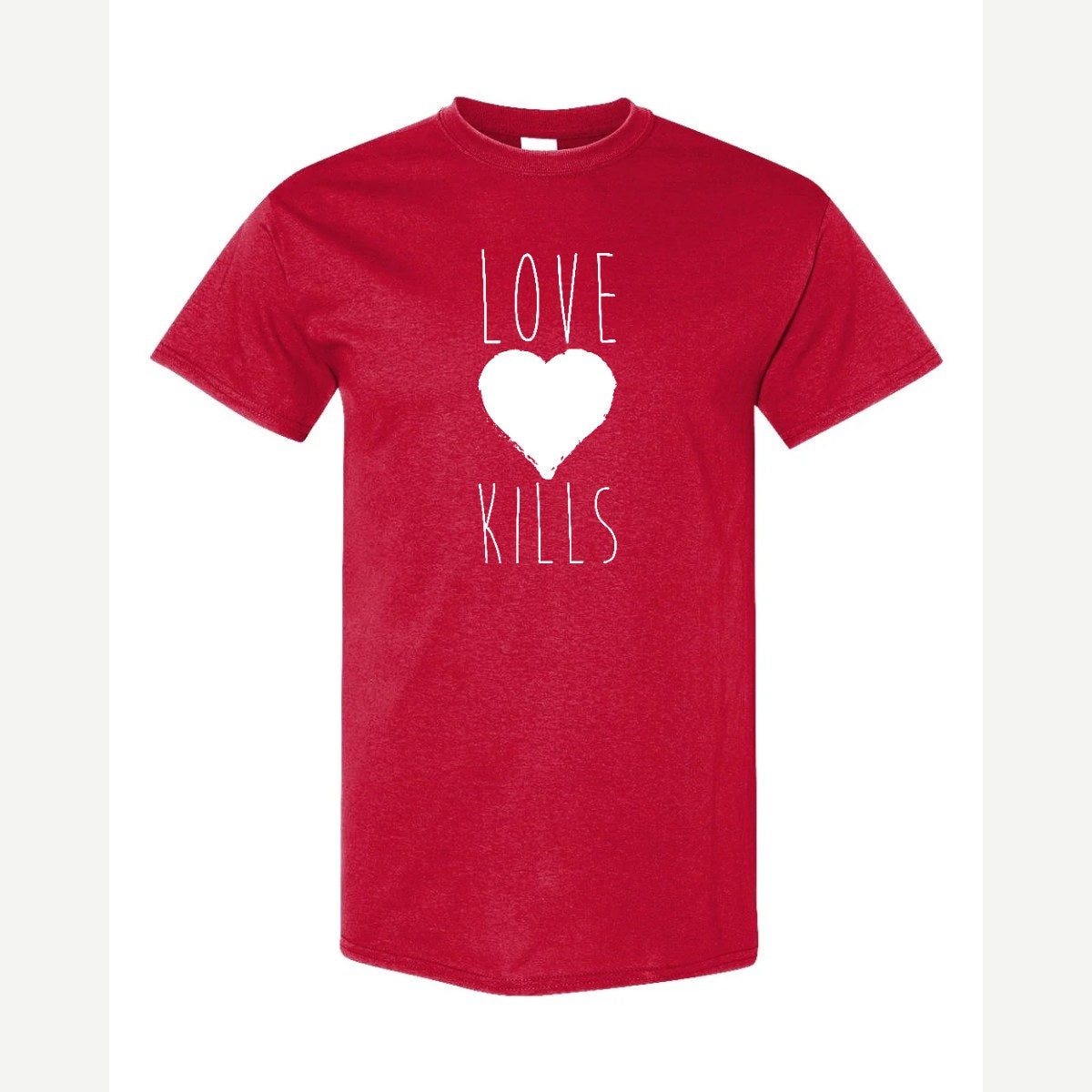 Love Kills — Classic Tee / Red