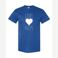 Love Kills — Classic Tee / Royal