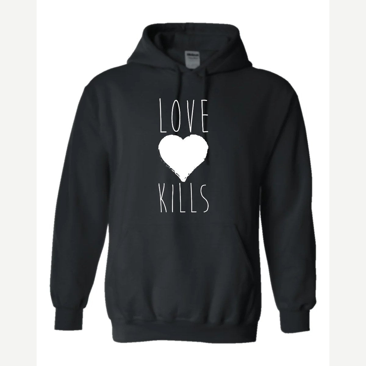 Love Kills — Hoodie / Black