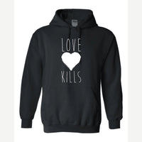 Love Kills — Hoodie / Black