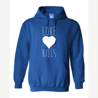 Love Kills — Hoodie / Royal