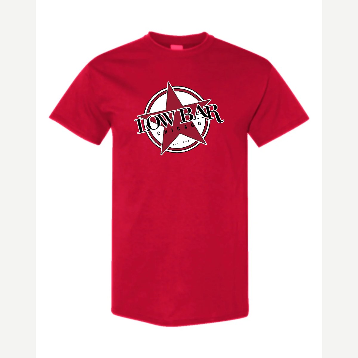 Low Bar Chicago — Classic Tee / Red