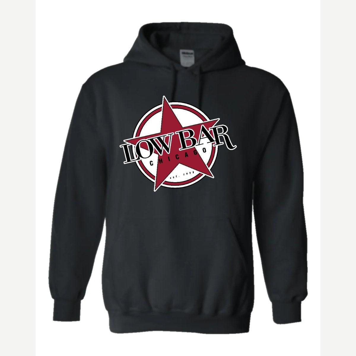 Low Bar Chicago — Hoodie / Black