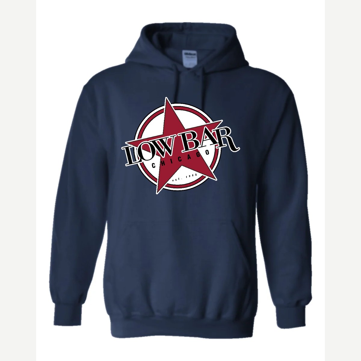 Low Bar Chicago — Hoodie / Navy