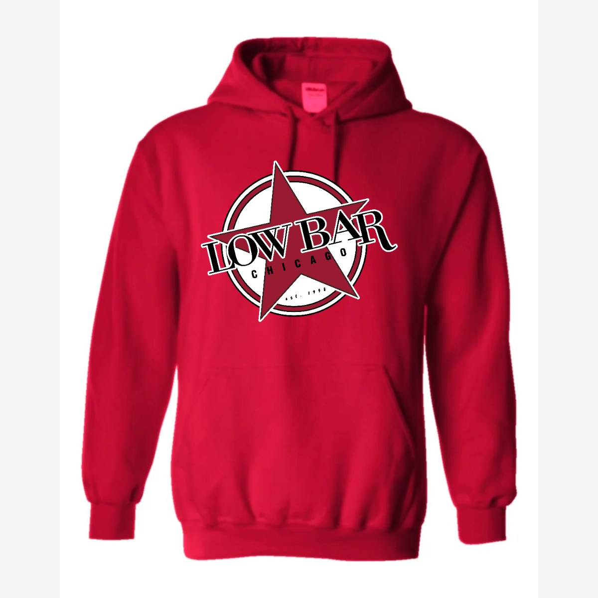 Low Bar Chicago — Hoodie / Red