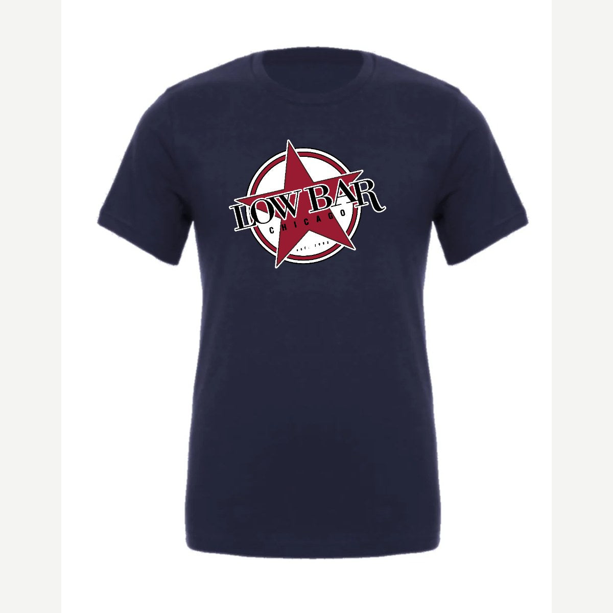 Low Bar Chicago — Premium Tee / Navy