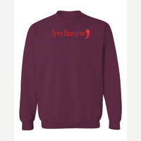 Luto Piperche — Crewneck Sweatshirt / Maroon