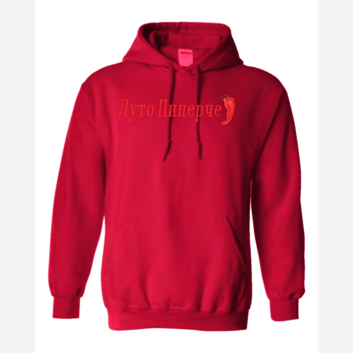 Luto Piperche — Hoodie / Red