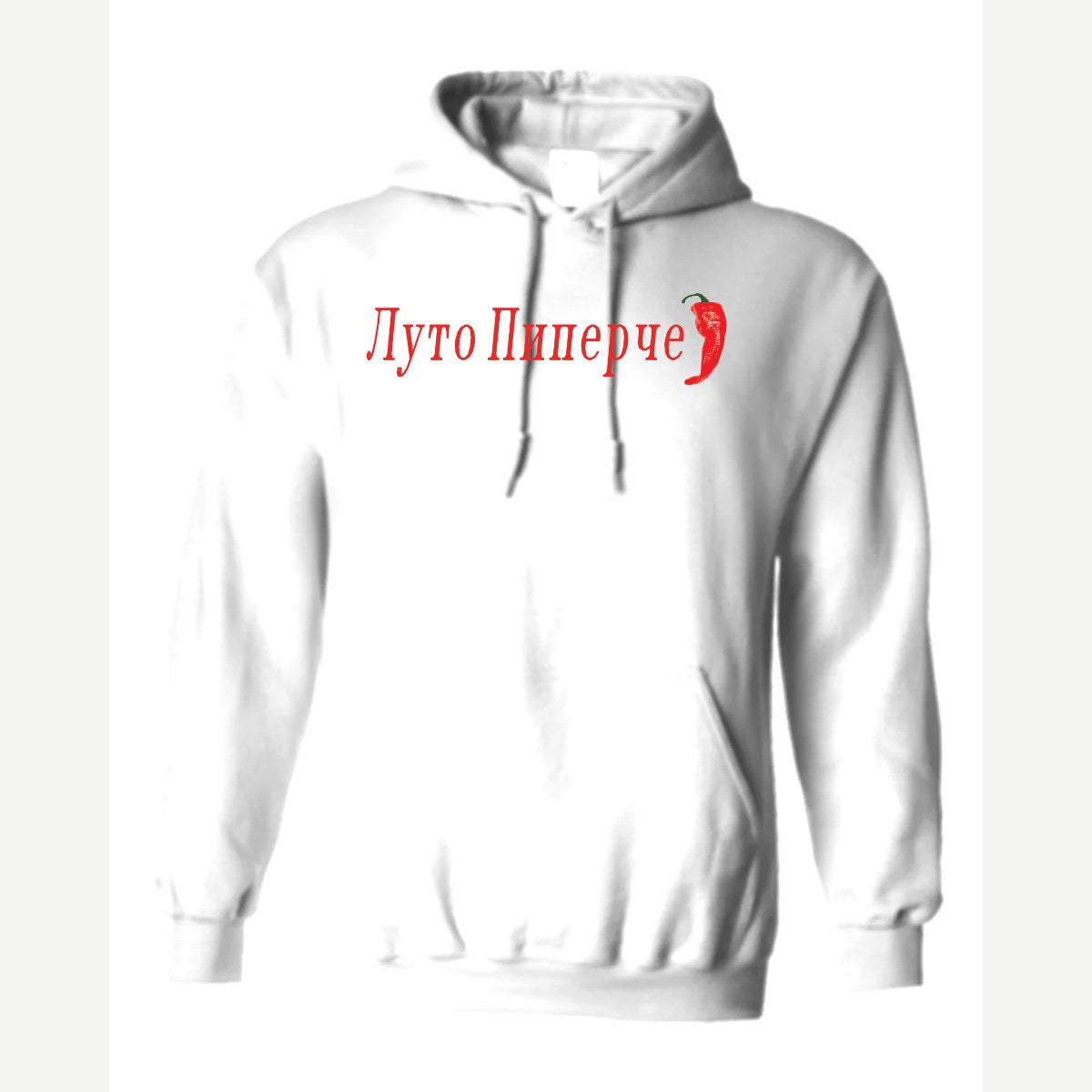 Luto Piperche — Hoodie / White