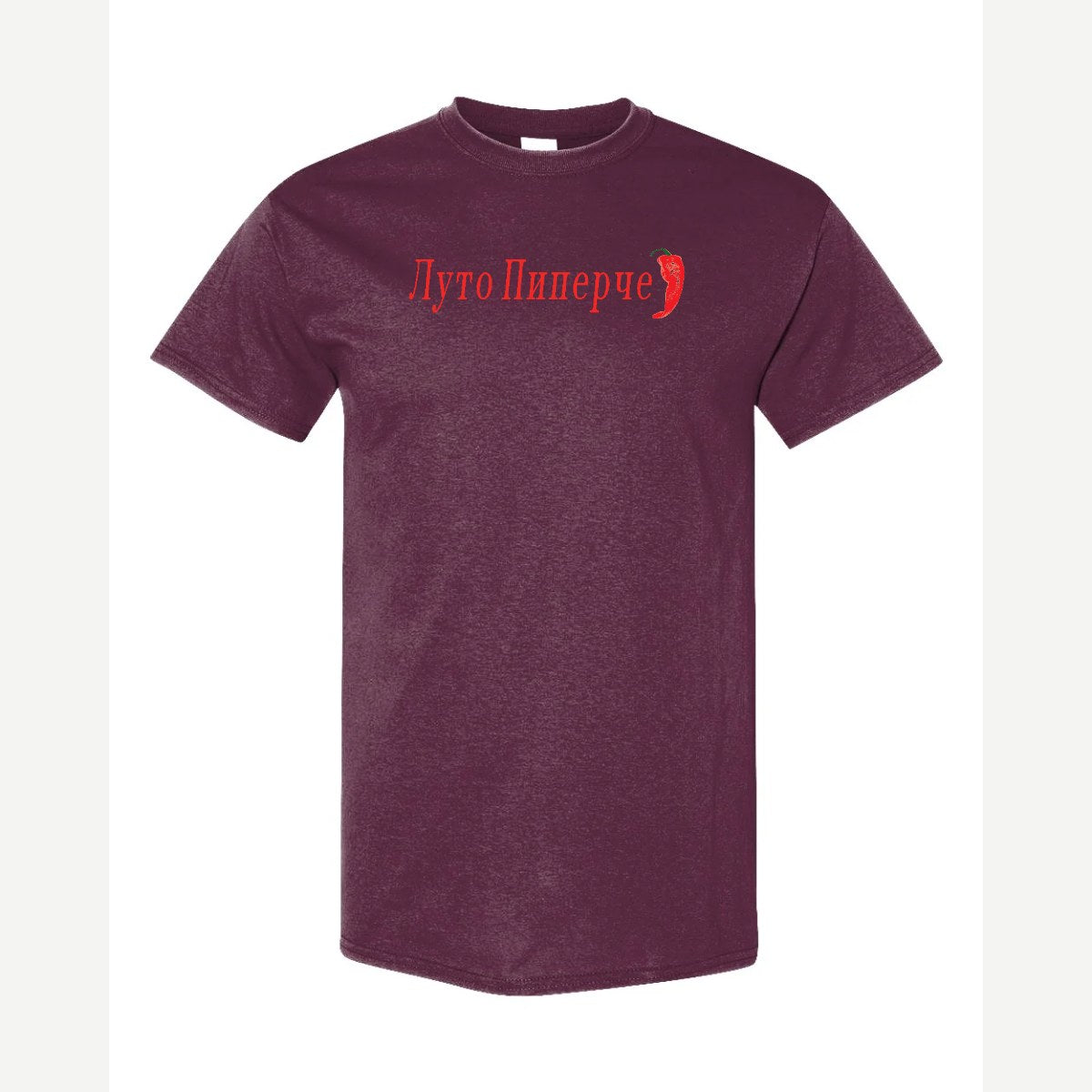 Luto Piperche — Classic Tee / Maroon
