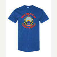 Macedonia Crest — Classic Tee / Royal