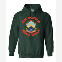 Macedonia Crest — Hoodie / Forest Green