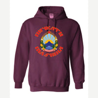 Macedonia Crest — Hoodie / Maroon