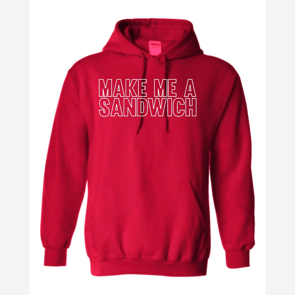 Make Me a Sandwich — Hoodie / Red
