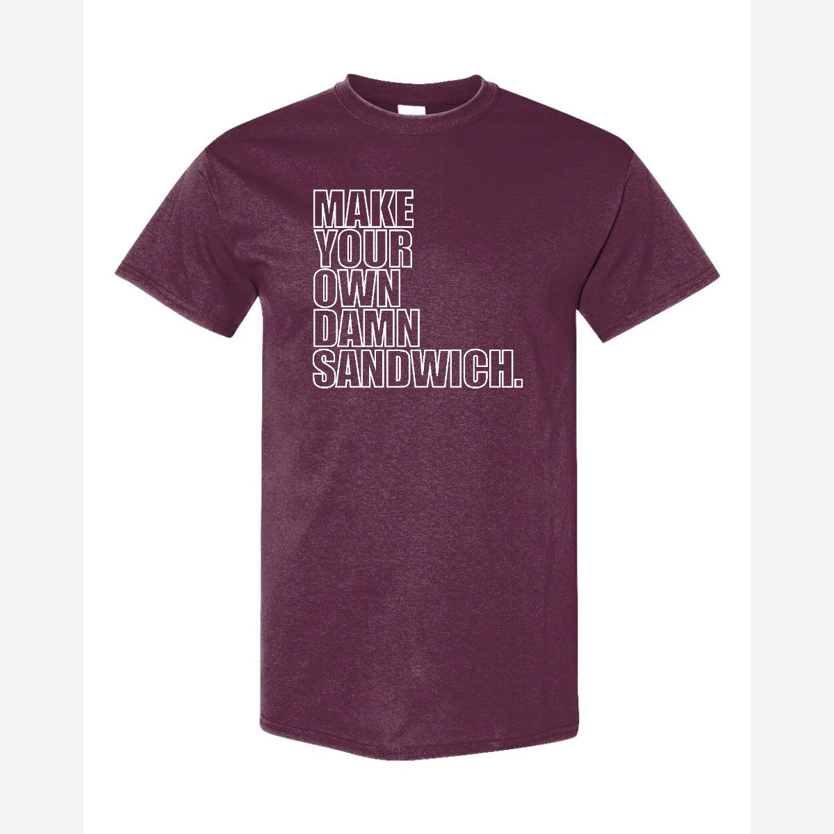Make Your Own — Classic Tee / Maroon