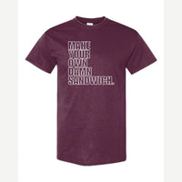 Make Your Own — Classic Tee / Maroon