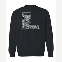 Make Your Own — Crewneck Sweatshirt / Black
