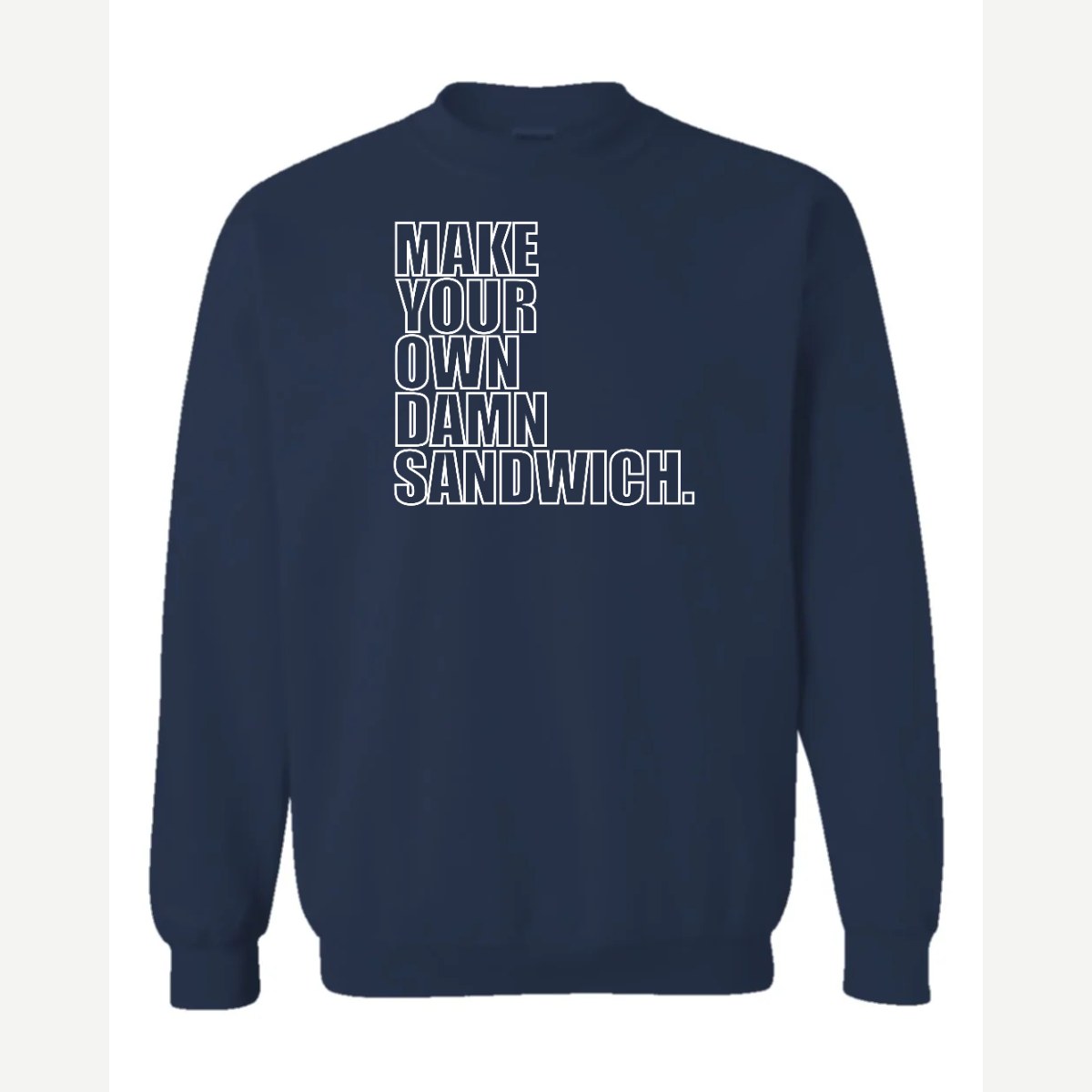 Make Your Own — Crewneck Sweatshirt / Navy