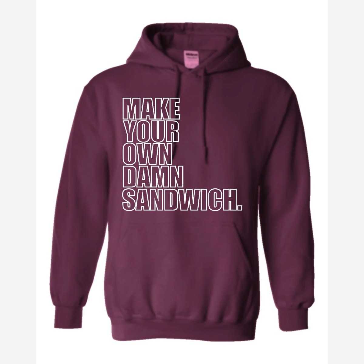 Make Your Own — Hoodie / Maroon