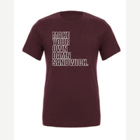 Make Your Own — Premium Tee / Maroon