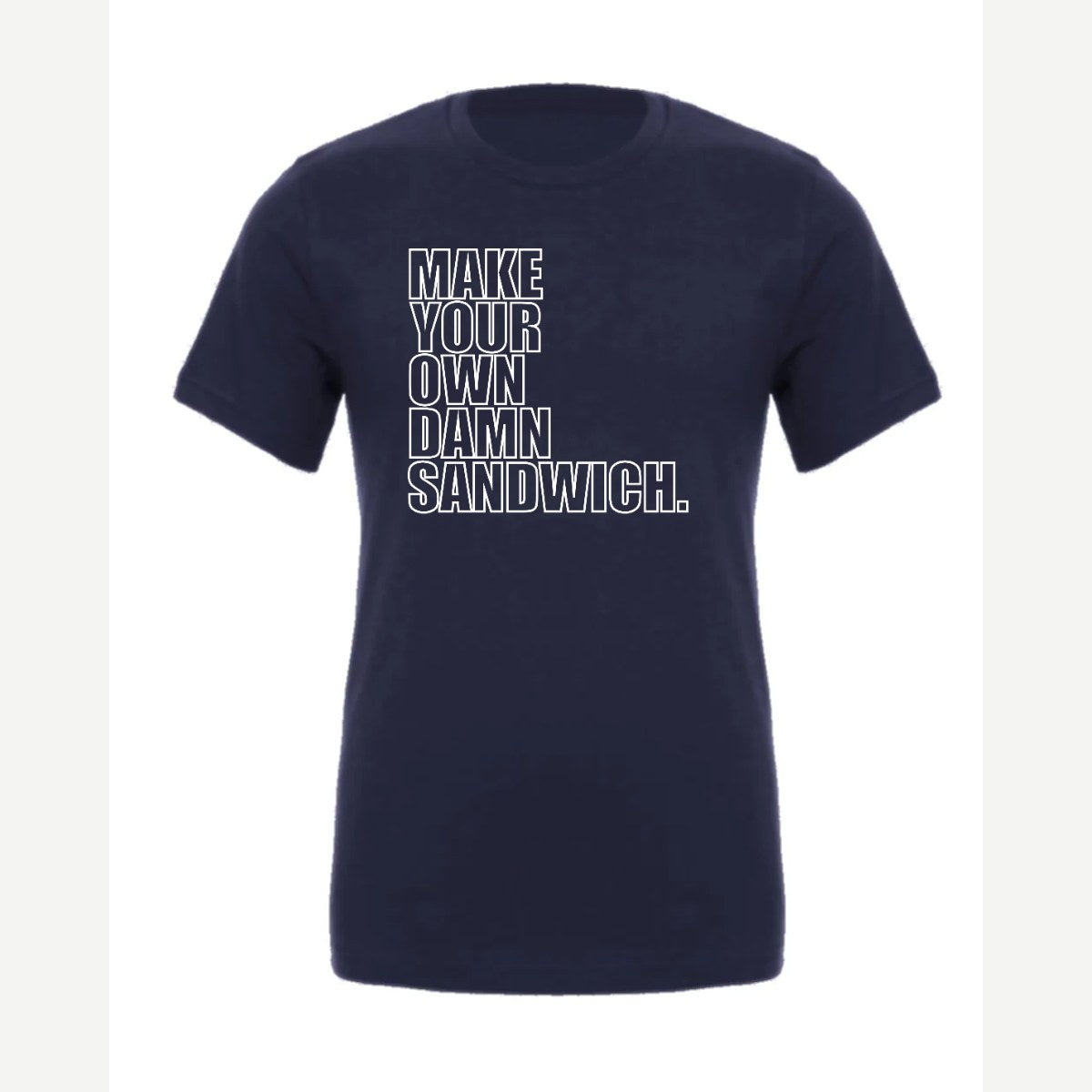 Make Your Own — Premium Tee / Navy