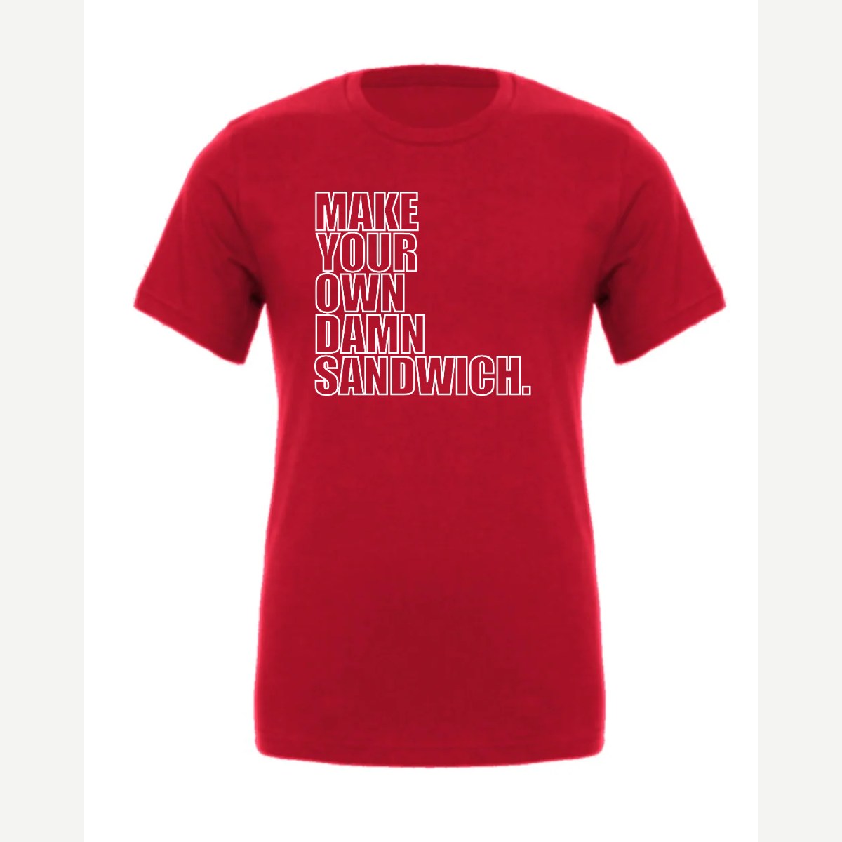 Make Your Own — Premium Tee / Red