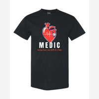 Medic (Heart and Stethoscope) — Classic Tee / Black