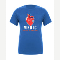 Medic (Heart and Stethoscope) — Premium Tee / True Royal
