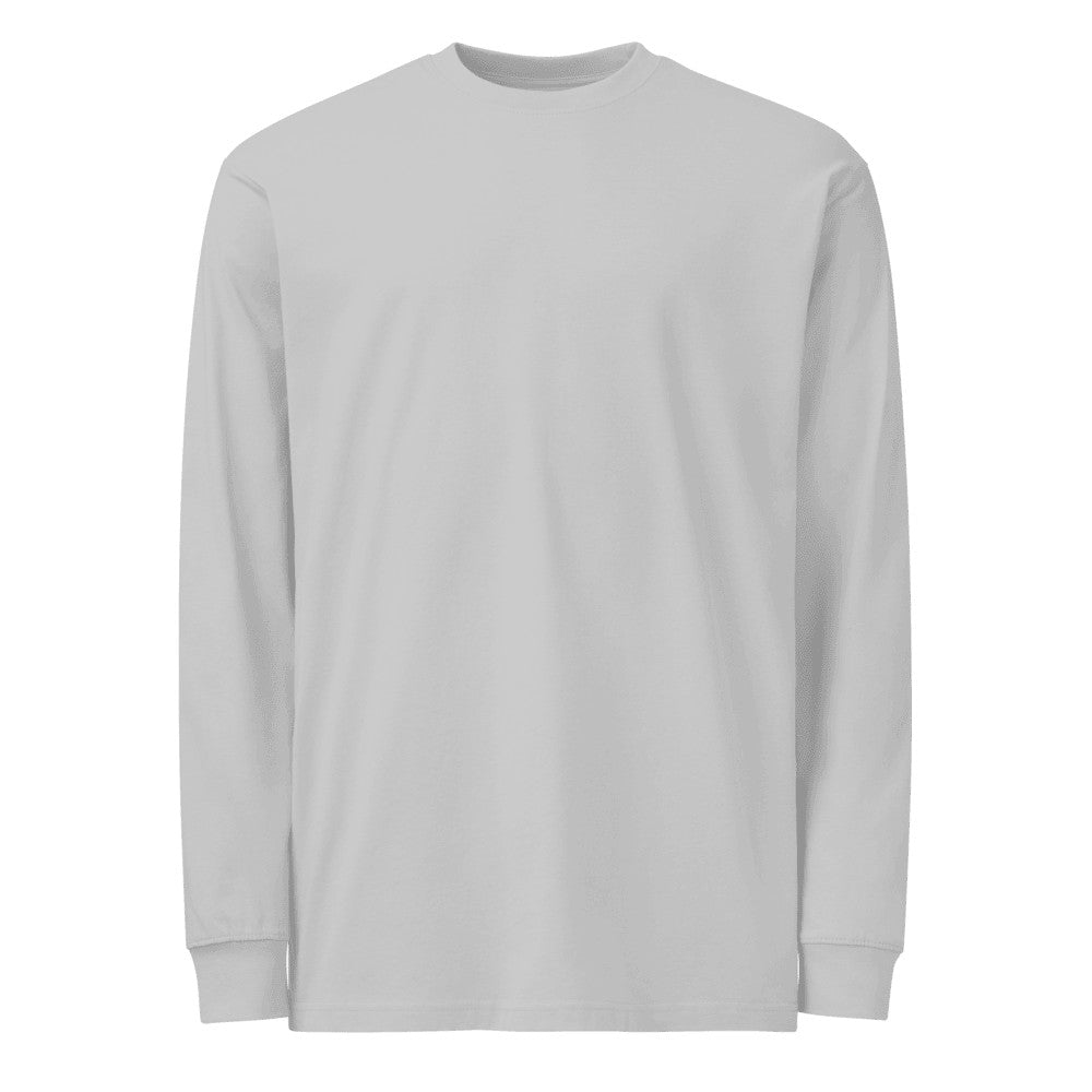 Men's Heavyweight Long Sleeve T-Shirt - Carbon Grey