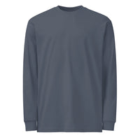 Men's Heavyweight Long Sleeve T-Shirt - Harbor Blue